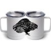 10 oz. White Stainless Steel Coffee Mug Thumbnail