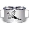 10 oz. White Stainless Steel Coffee Mug Thumbnail