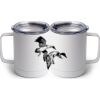 10 oz. White Stainless Steel Coffee Mug Thumbnail
