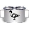 10 oz. White Stainless Steel Coffee Mug Thumbnail