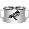 10 oz. White Stainless Steel Coffee Mug Thumbnail