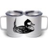 10 oz. White Stainless Steel Coffee Mug Thumbnail
