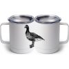 10 oz. White Stainless Steel Coffee Mug Thumbnail