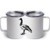 10 oz. White Stainless Steel Coffee Mug Thumbnail