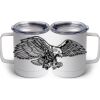 10 oz. White Stainless Steel Coffee Mug Thumbnail