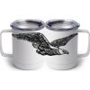 10 oz. White Stainless Steel Coffee Mug Thumbnail