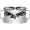 10 oz. White Stainless Steel Coffee Mug Thumbnail