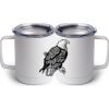10 oz. White Stainless Steel Coffee Mug Thumbnail