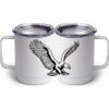 10 oz. White Stainless Steel Coffee Mug Thumbnail