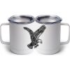 10 oz. White Stainless Steel Coffee Mug Thumbnail