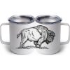 10 oz. White Stainless Steel Coffee Mug Thumbnail