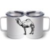 10 oz. White Stainless Steel Coffee Mug Thumbnail