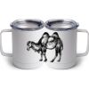 10 oz. White Stainless Steel Coffee Mug Thumbnail