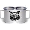 10 oz. White Stainless Steel Coffee Mug Thumbnail
