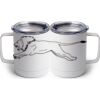 10 oz. White Stainless Steel Coffee Mug Thumbnail