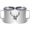 10 oz. White Stainless Steel Coffee Mug Thumbnail