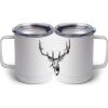 10 oz. White Stainless Steel Coffee Mug Thumbnail