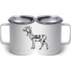 10 oz. White Stainless Steel Coffee Mug Thumbnail