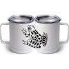 10 oz. White Stainless Steel Coffee Mug Thumbnail