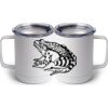 10 oz. White Stainless Steel Coffee Mug Thumbnail