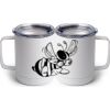 10 oz. White Stainless Steel Coffee Mug Thumbnail