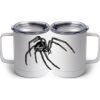 10 oz. White Stainless Steel Coffee Mug Thumbnail
