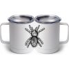 10 oz. White Stainless Steel Coffee Mug Thumbnail