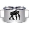 10 oz. White Stainless Steel Coffee Mug Thumbnail