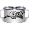10 oz. White Stainless Steel Coffee Mug Thumbnail