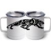 10 oz. White Stainless Steel Coffee Mug Thumbnail