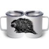10 oz. White Stainless Steel Coffee Mug Thumbnail