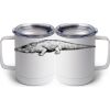 10 oz. White Stainless Steel Coffee Mug Thumbnail
