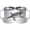 10 oz. White Stainless Steel Coffee Mug Thumbnail