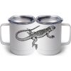 10 oz. White Stainless Steel Coffee Mug Thumbnail