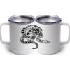 10 oz. White Stainless Steel Coffee Mug Thumbnail