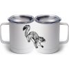 10 oz. White Stainless Steel Coffee Mug Thumbnail