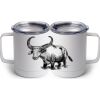 10 oz. White Stainless Steel Coffee Mug Thumbnail