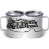 10 oz. White Stainless Steel Coffee Mug Thumbnail