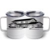 10 oz. White Stainless Steel Coffee Mug Thumbnail