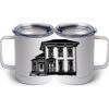 10 oz. White Stainless Steel Coffee Mug Thumbnail