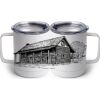 10 oz. White Stainless Steel Coffee Mug Thumbnail