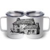 10 oz. White Stainless Steel Coffee Mug Thumbnail