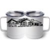 10 oz. White Stainless Steel Coffee Mug Thumbnail