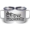 10 oz. White Stainless Steel Coffee Mug Thumbnail