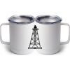 10 oz. White Stainless Steel Coffee Mug Thumbnail