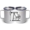 10 oz. White Stainless Steel Coffee Mug Thumbnail