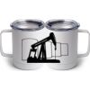 10 oz. White Stainless Steel Coffee Mug Thumbnail