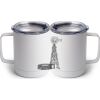 10 oz. White Stainless Steel Coffee Mug Thumbnail
