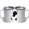 10 oz. White Stainless Steel Coffee Mug Thumbnail
