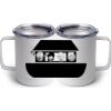 10 oz. White Stainless Steel Coffee Mug Thumbnail